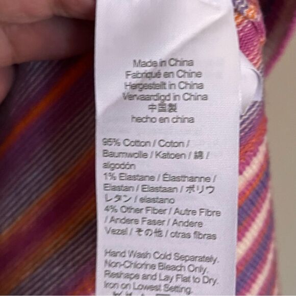 J. Crew Space-dyed Sweater Tube Top in Pink Stripes Size XXL New with Tags - Picture 7 of 10